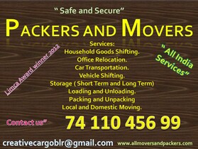 Creative Cargo Packers & Movers Logo