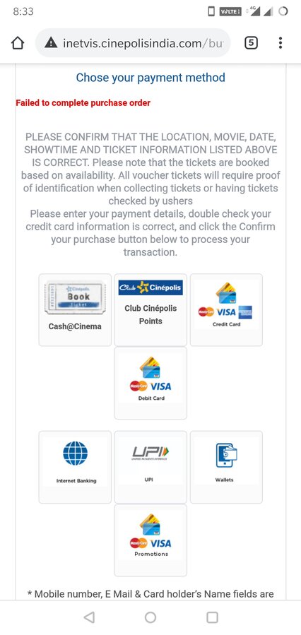 Cinepolis India — How to Redeemed to my Cinepolis membership card points  without using card
